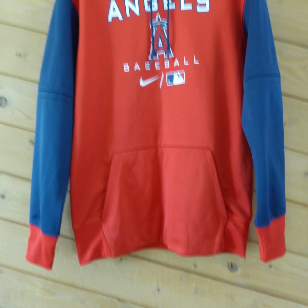 Nike MLB Anaheim Los Angeles Angels Therma-Fit Sweatshirt Hoodie Men's Size M - Picture 3 of 8